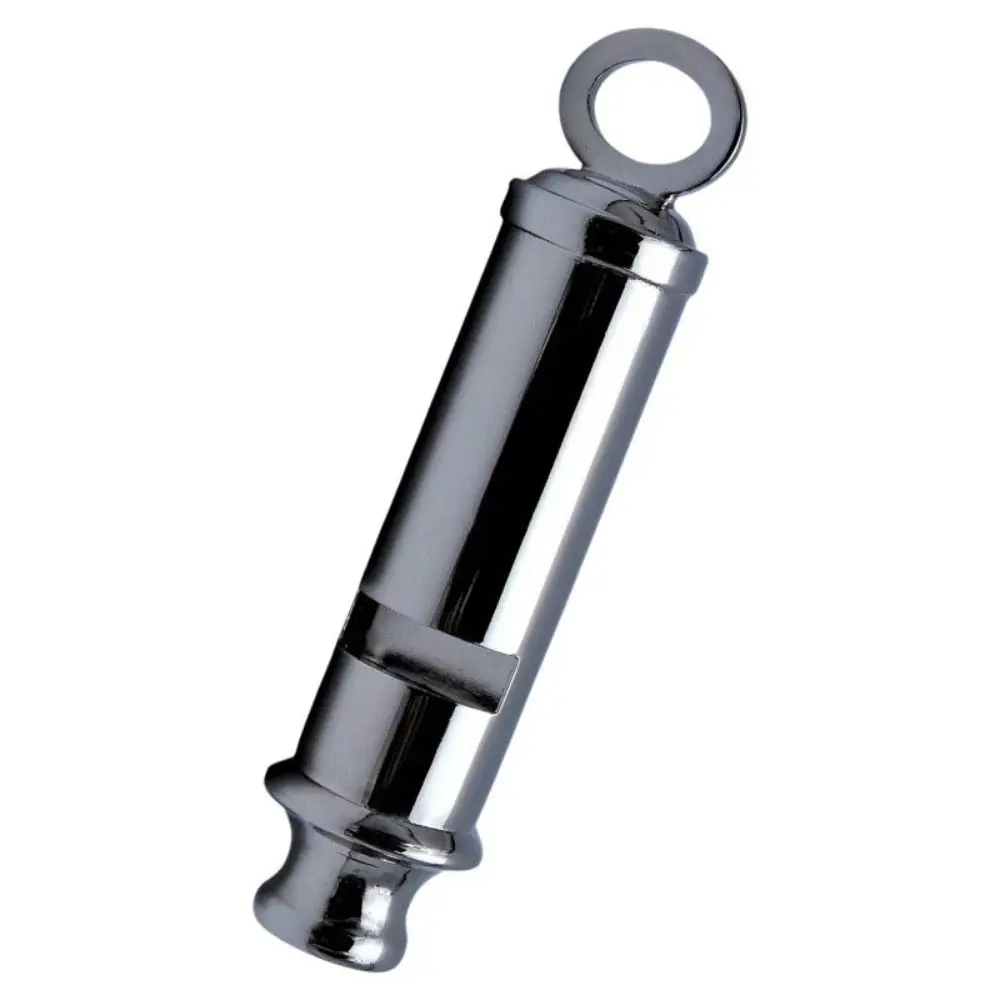 Silbato metálico con cuerda de aluminio para entrenamiento y rugby - imagen 3