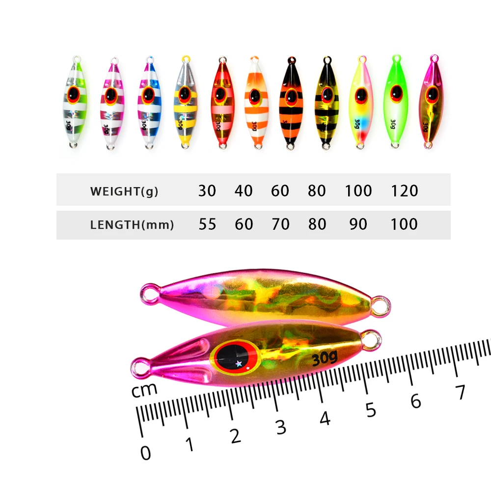 TOLU Abeja cuchara jigging lenta agua salada - imagen 5