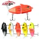 LHFSH Swimbait VIB de hundimiento lento con ojos 3D para lubina - imagen 2