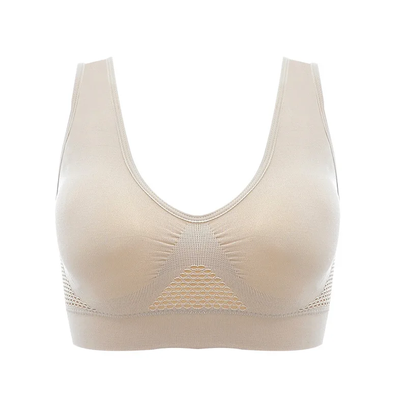 Sujetador deportivo transpirable con almohadillas para mujer - imagen 4
