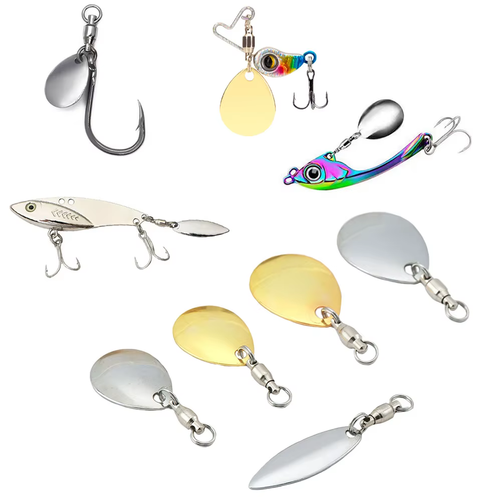 Spinner Bait con Aspas Giratorias – Rodamiento de Bolas para Señuelos - imagen 5