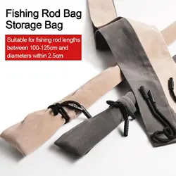 Bolsa de pesca plegable y portátil para cañas y accesorios