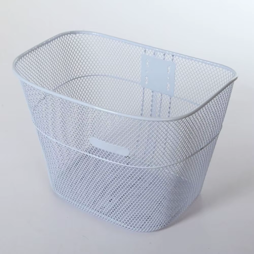 Cesta Delantera Bicicleta Grande Ajustable de Metal – Fija Tipo Mochila - imagen 5
