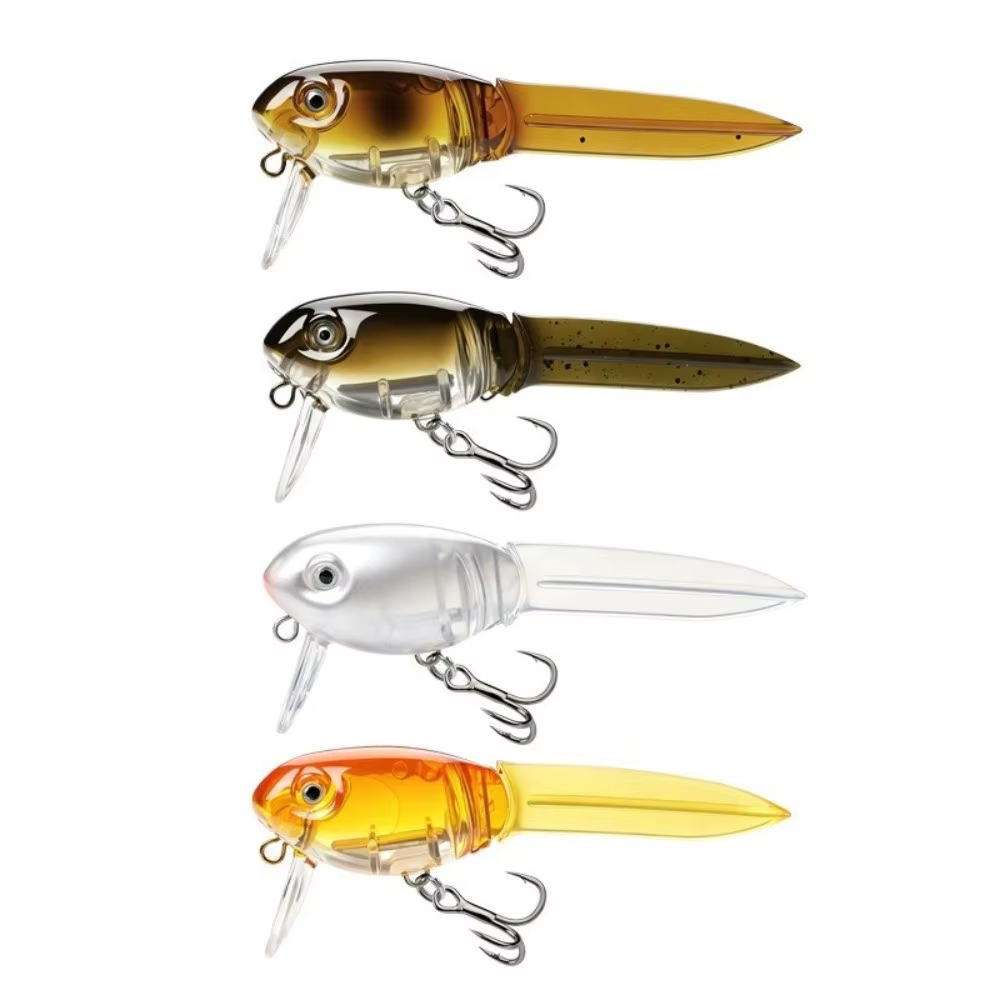 Señuelo Minnow Articulado de Hundimiento Lento para Lance Largo
