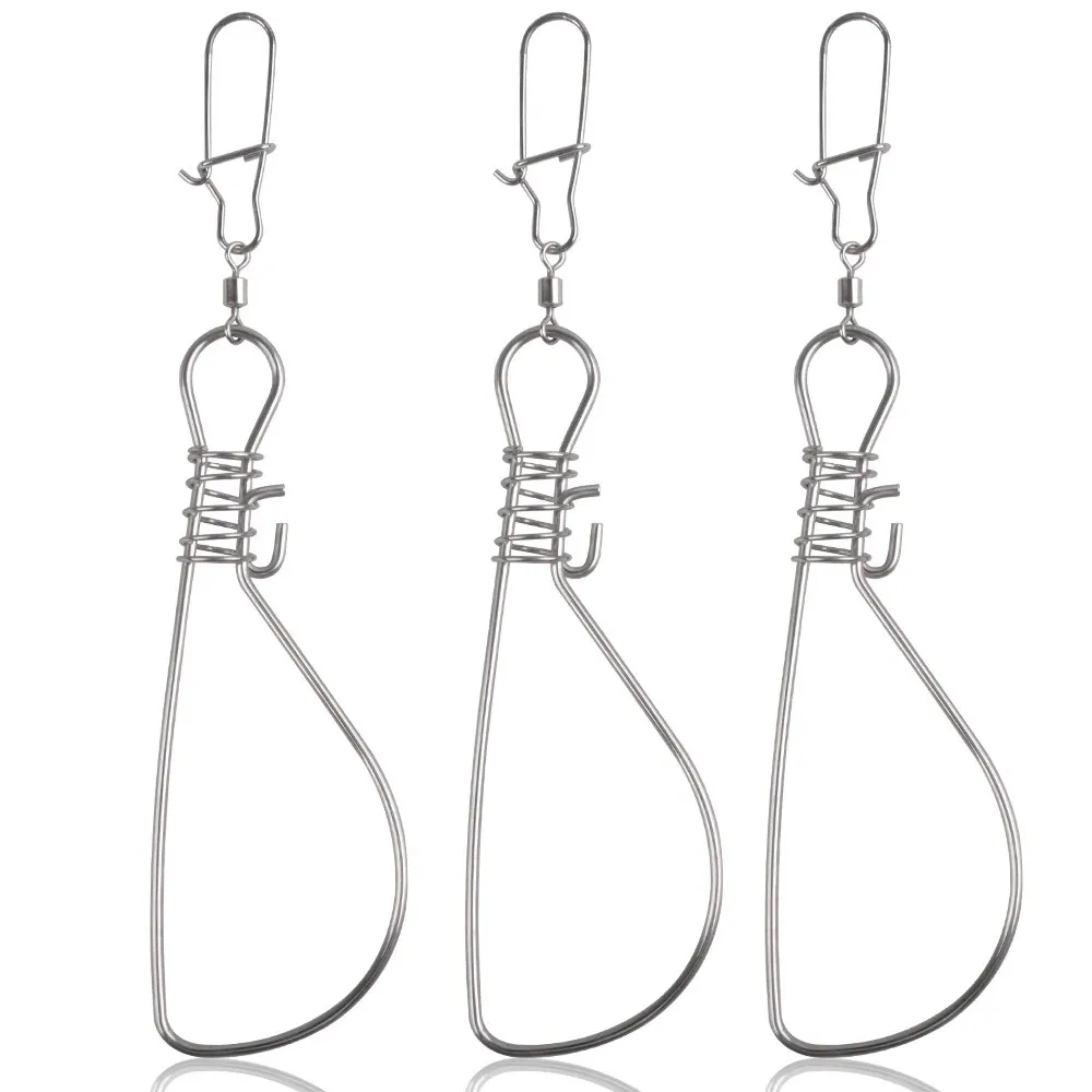 Hebilla bloqueo pesca acero inoxidable – Broche resistente para vinilo