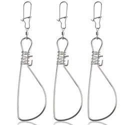 Hebilla bloqueo pesca acero inoxidable – Broche resistente para vinilo