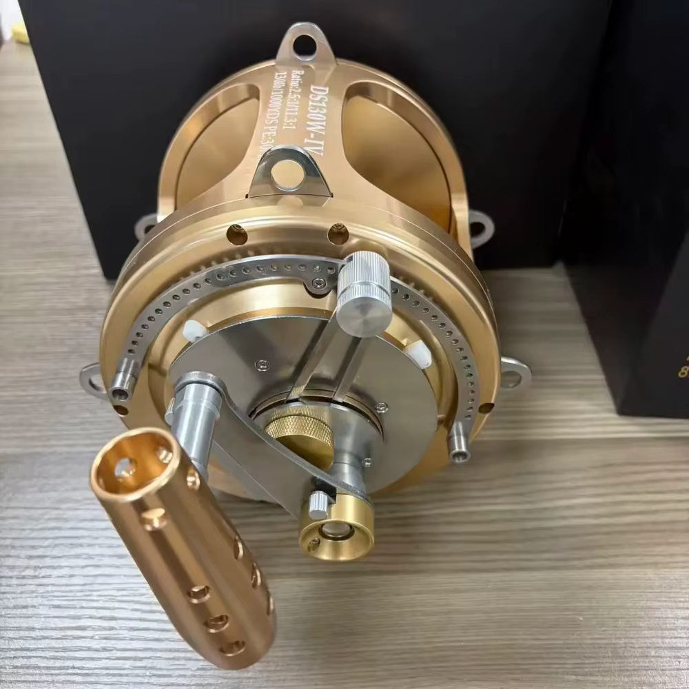 Carrete de Jigging Marino con freno de arrastre - imagen 5