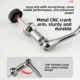 Manillar de repuesto universal de aluminio para un solo brazo oscilante - imagen 2