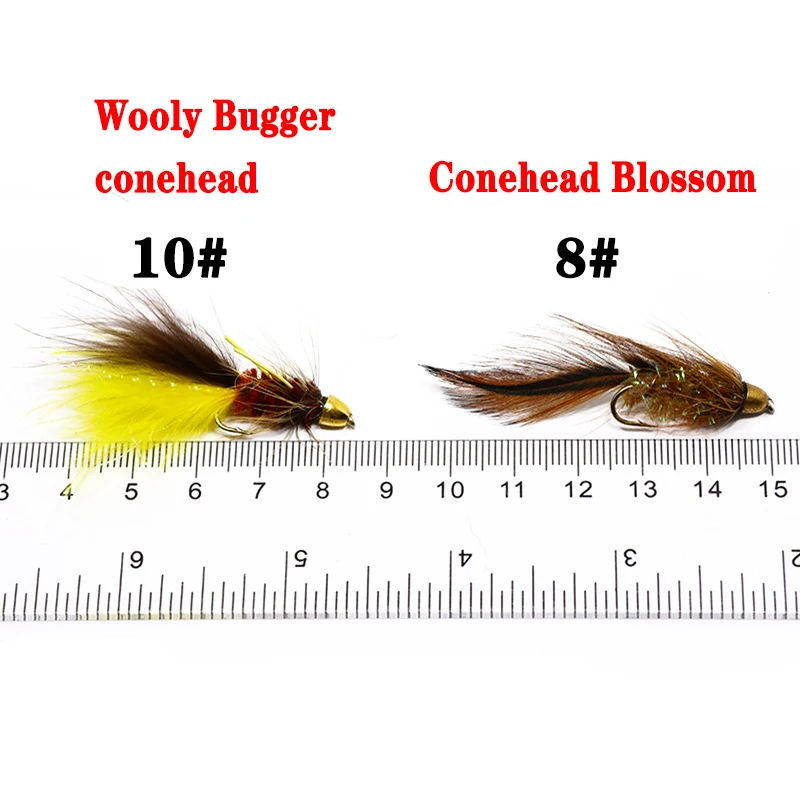 Señuelos de pesca con mosca Persuader imitación sanguijuela y pez