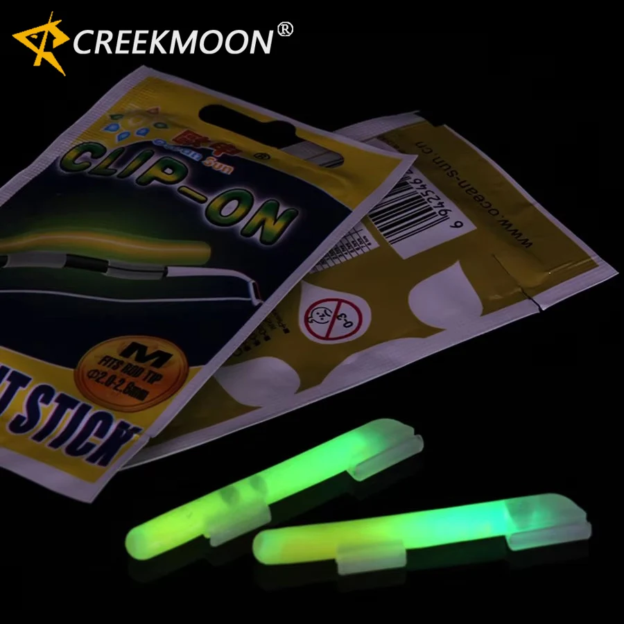 Barra luminosa química Clip On SS-XL – Verde para pesca nocturna - imagen 2
