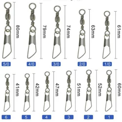 Typy-Pin A Snap Conector de Pesca con Giratorio y Anzuelo