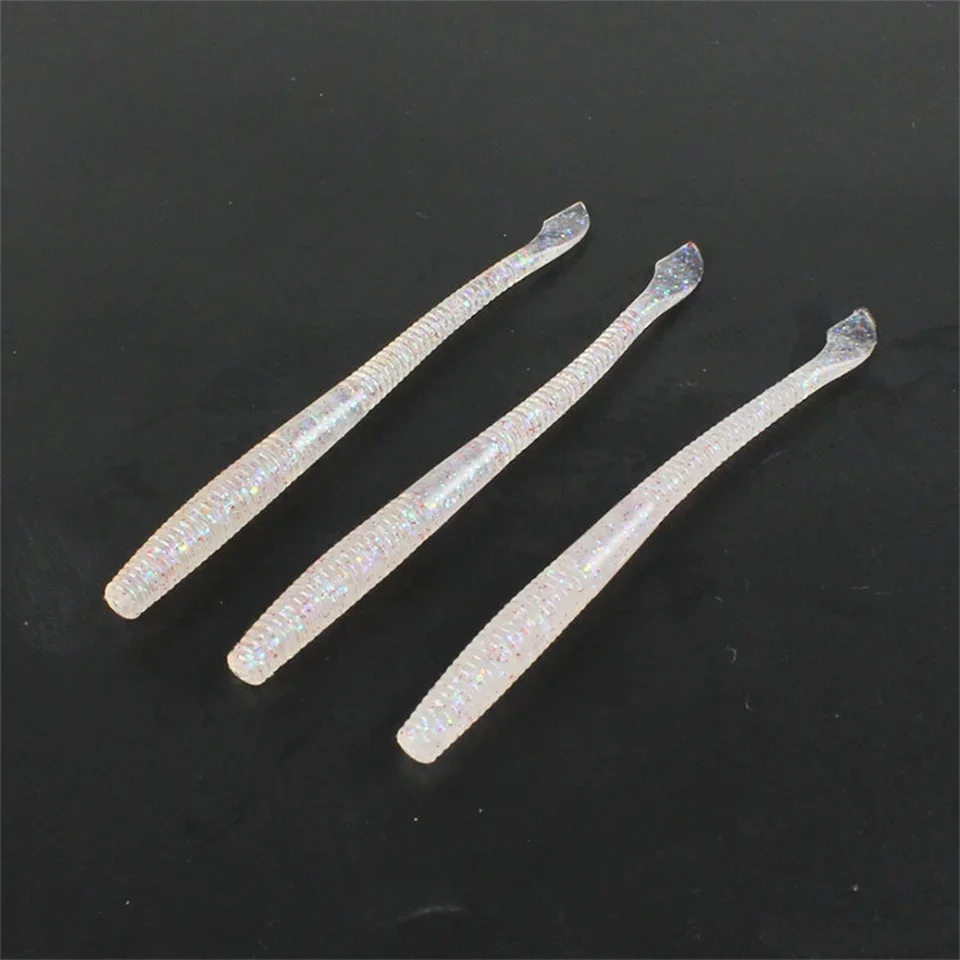 Vinilos hundibles MUKUN Worm Sinking para lucio y black bass - imagen 2