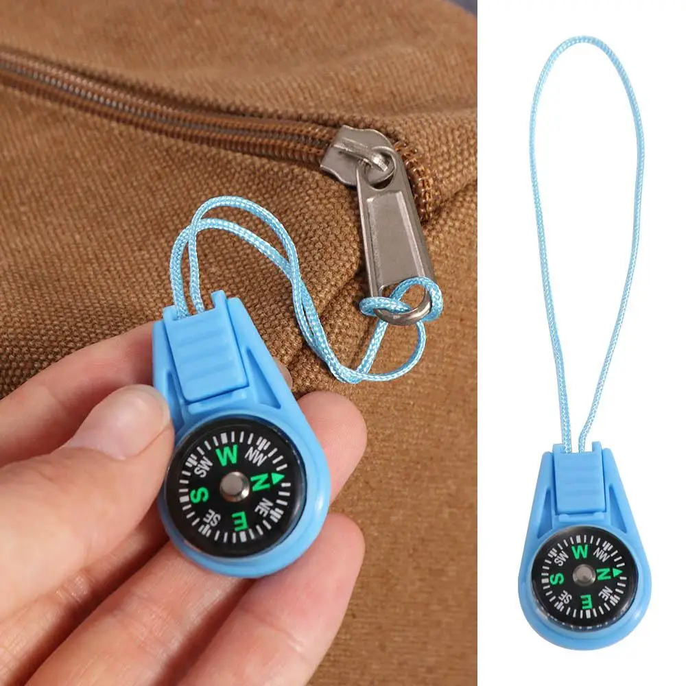 Brújula de bolsillo impermeable en plástico para senderismo - imagen 2