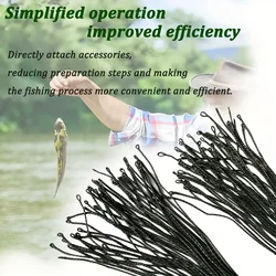 Línea trenzada con núcleo de plomo camuflaje para pesca de carpa