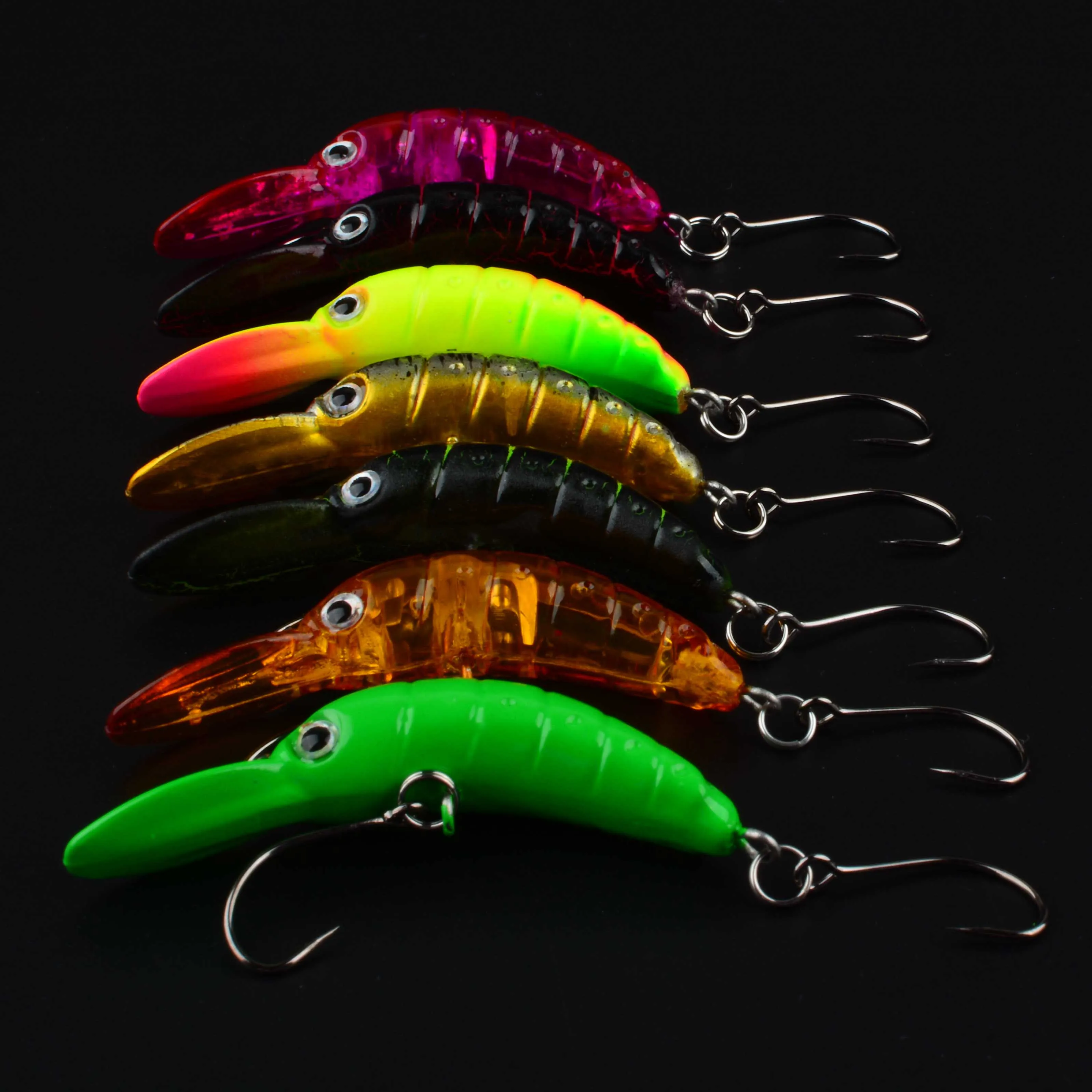 Mini Crankbait flotante – Señuelo artificial para trucha, lucio lubina - imagen 4