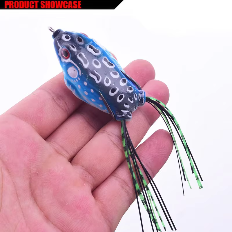 Señuelo rana 6cm para lubina – Cebo realista de silicona - imagen 3