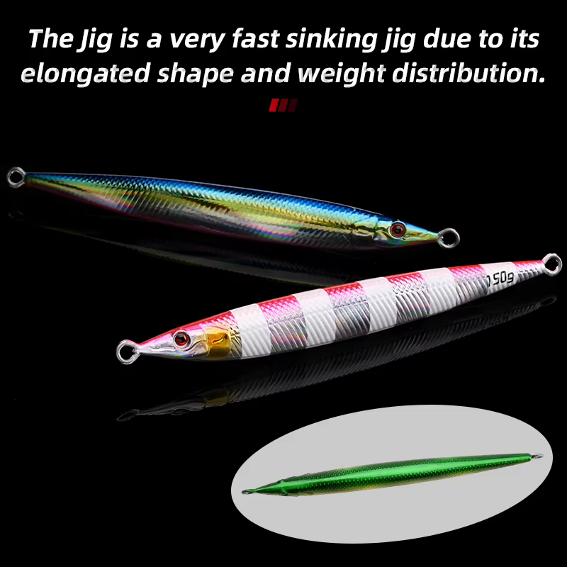 Allblue Anzuelo Jigging Metal – Cuchara superresistente mar - imagen 5