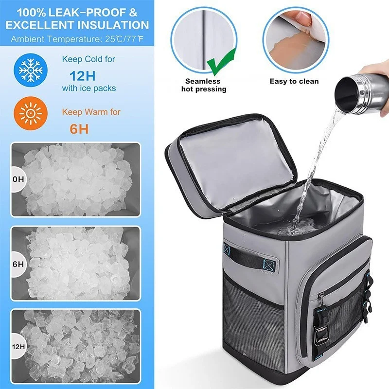 NUNATAK SEA Bolsa térmica antirrobo impermeable aislante para pesca - imagen 4