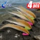 ANFS Moscas de pesca atadas a mano con anzuelos – Agua dulce y salada - imagen 3