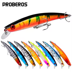 Señuelo Minnow con anzuelos triples PROBEROS para lucio y carpa