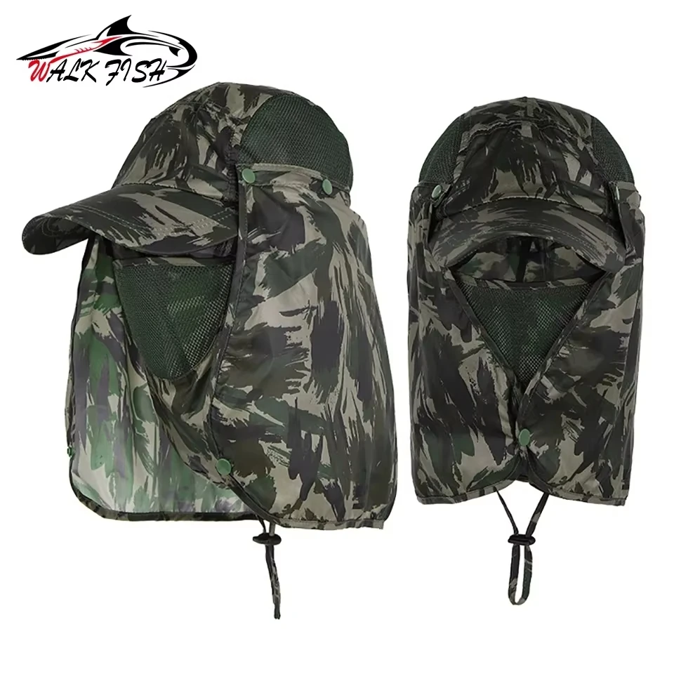 Gorra de pesca Walk Fish – Protección UV antiviento transpirable - imagen 2