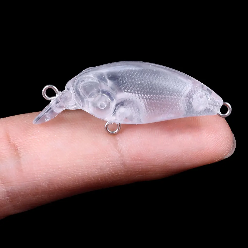 Vista lateral del crankbait ultraligero de 4cm