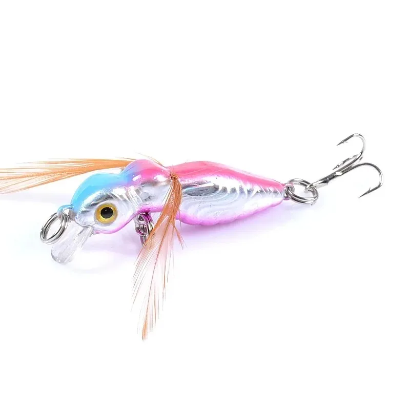 Señuelo Minnow cebo duro biónico insecto hormiga para lubina y trucha - imagen 4