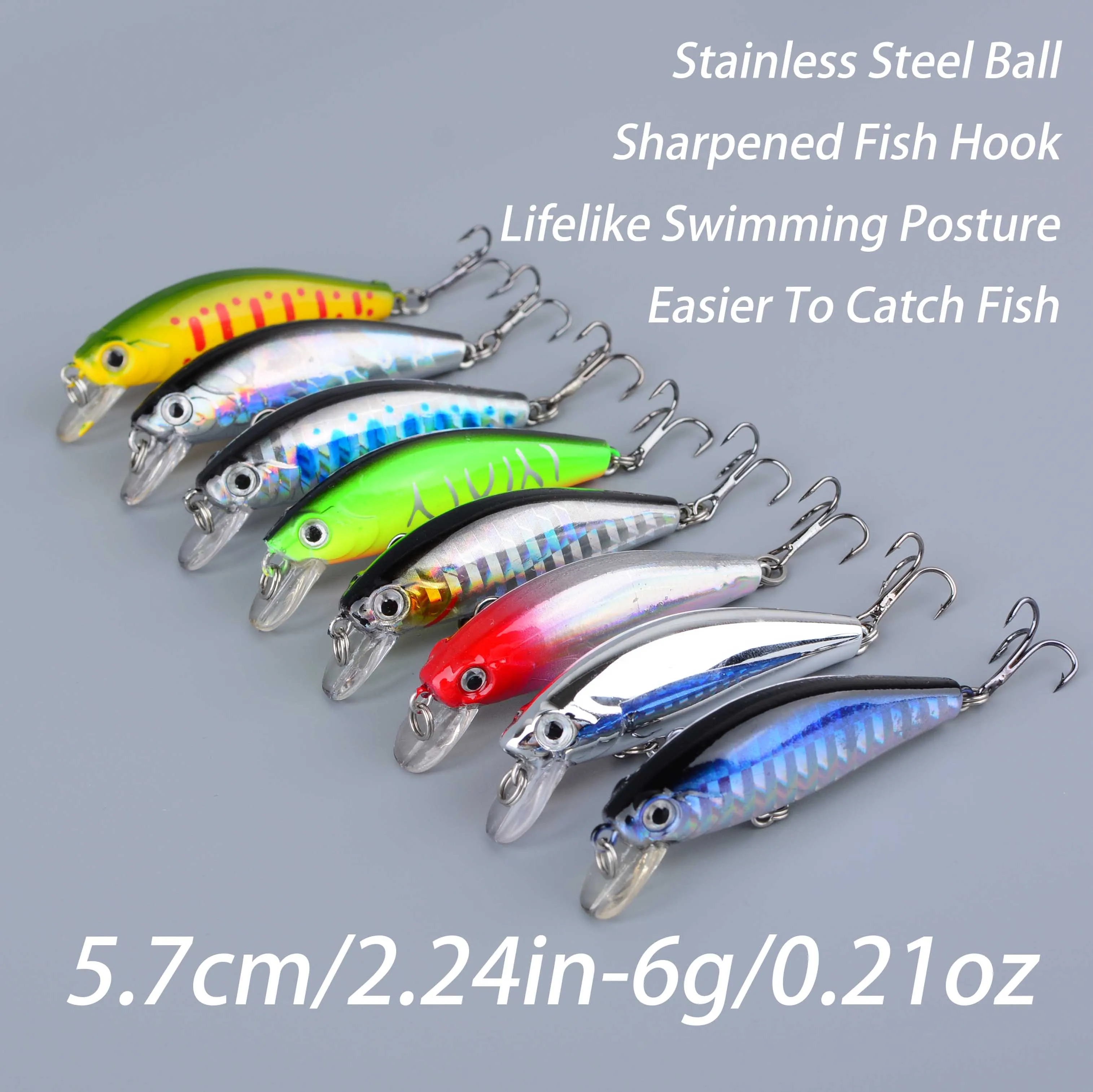 Minnow con anzuelo integrado