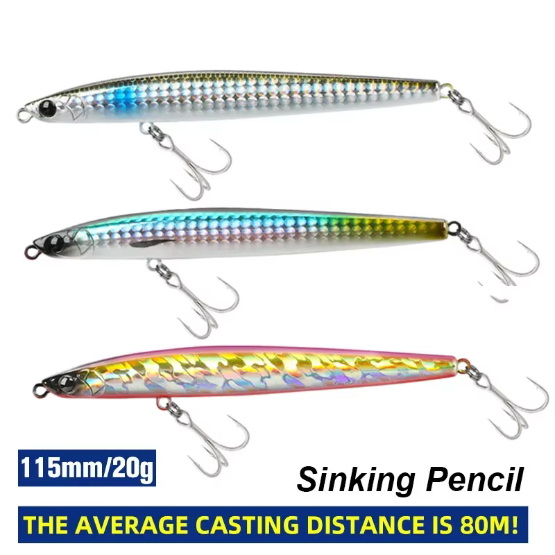 Lápiz hundimiento Tsurinoya Griffin 115S – 115mm 20g para agua salada