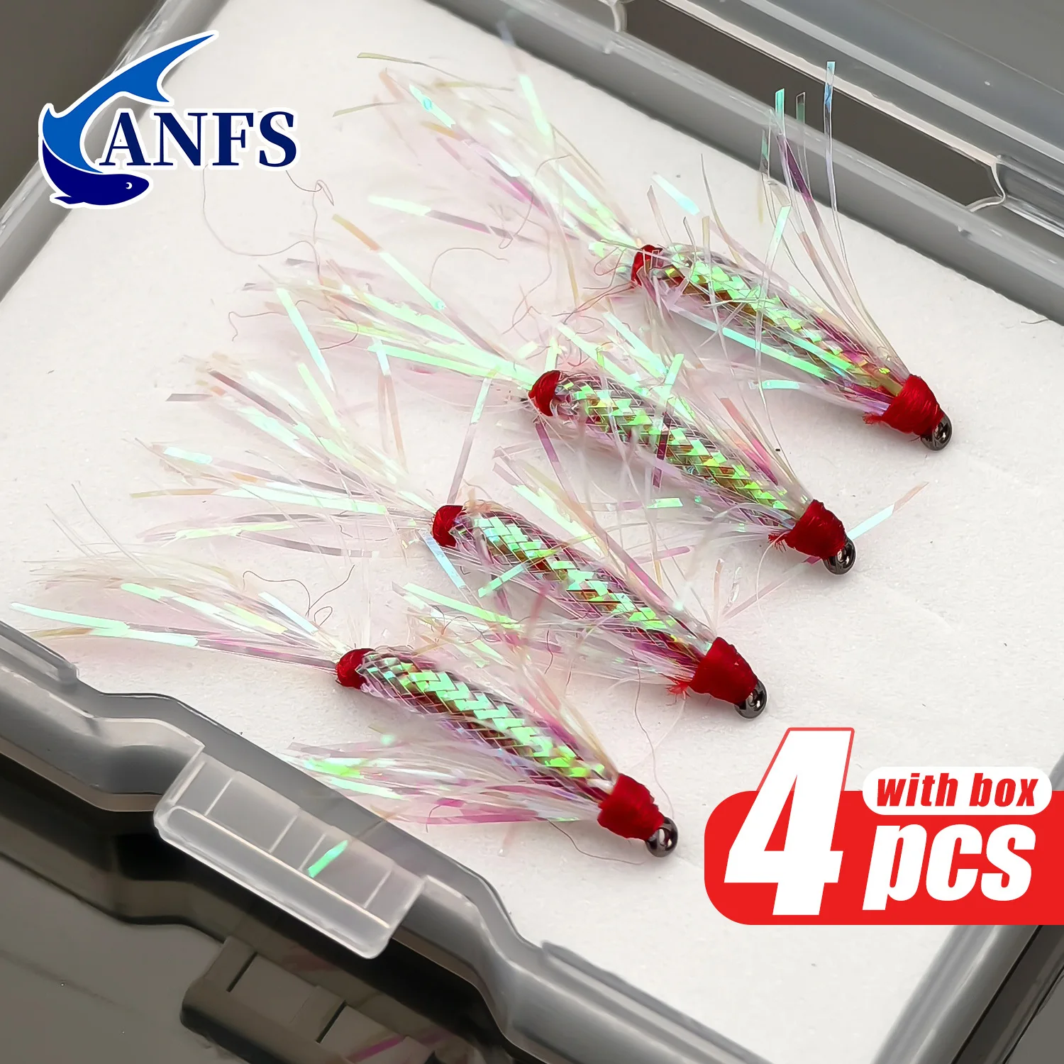 ANFS Moscas Juletraeet para salmón y trucha – montaje artificial - imagen 2