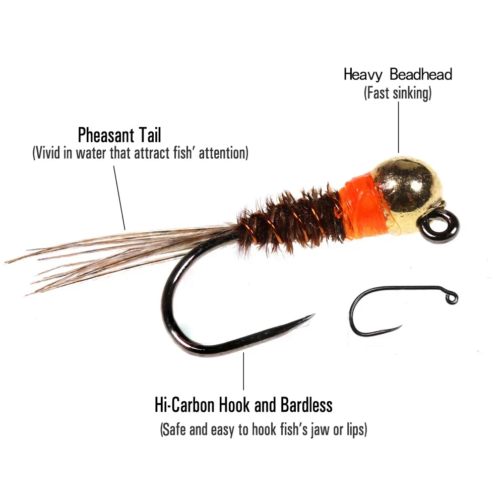 Ninfas Euro Jig Perdigon de Vtwins