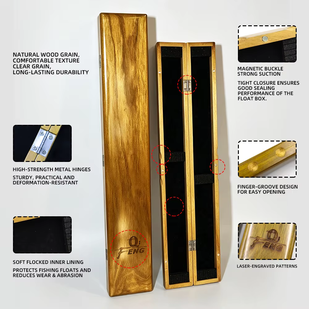 ZYZHE Caja para Flotadores de Pesca – Organizador Vertical - imagen 4