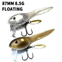 Señuelo Wobbler Tadpole flotante biomimético – para lubina y lucio