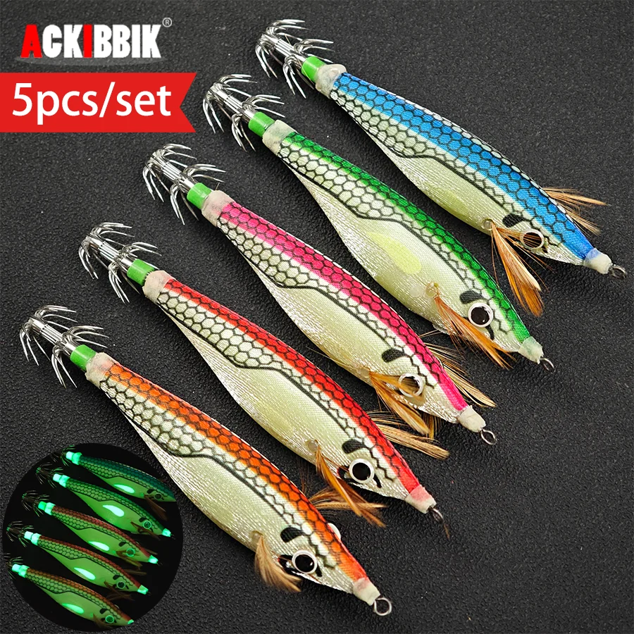Señuelo Plantilla Ackibbik Horizontal Luminoso – Pesca Salada - imagen 4