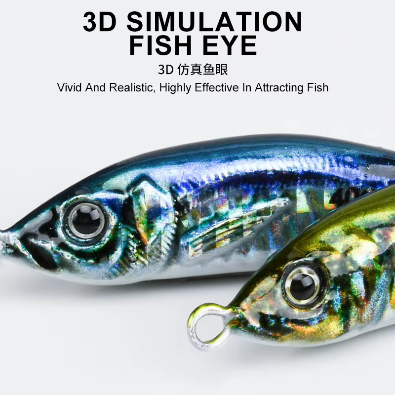 Teaser J93 Jig de Pesca en el Mar – Metal Impresión 3D Láser - imagen 4