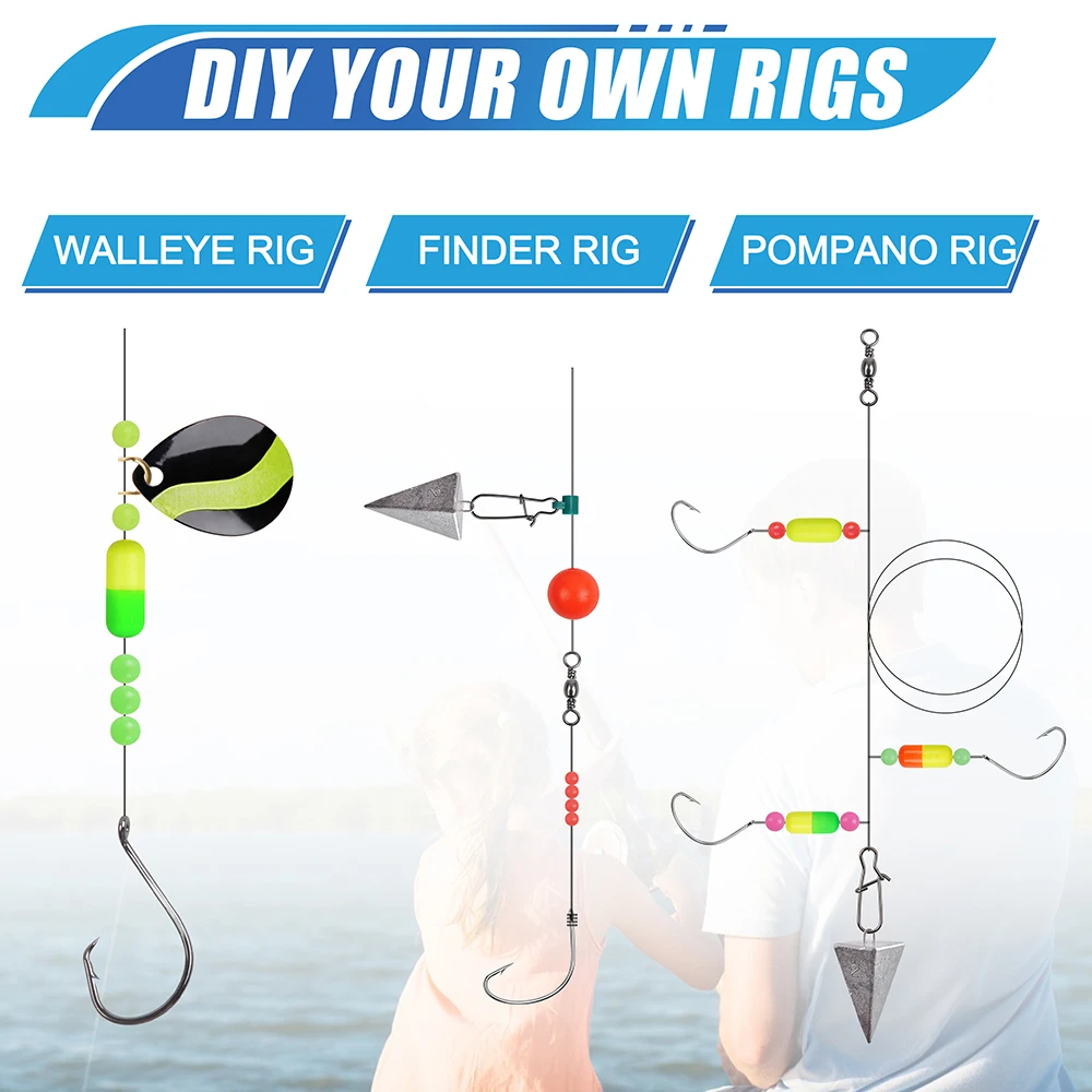 Pompano-Kit Flotadores de Espuma – para Pescar Trucha y Bagre - imagen 2