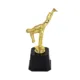 Trofeo de oro artesano para taekwondo, pequeña copa dorada