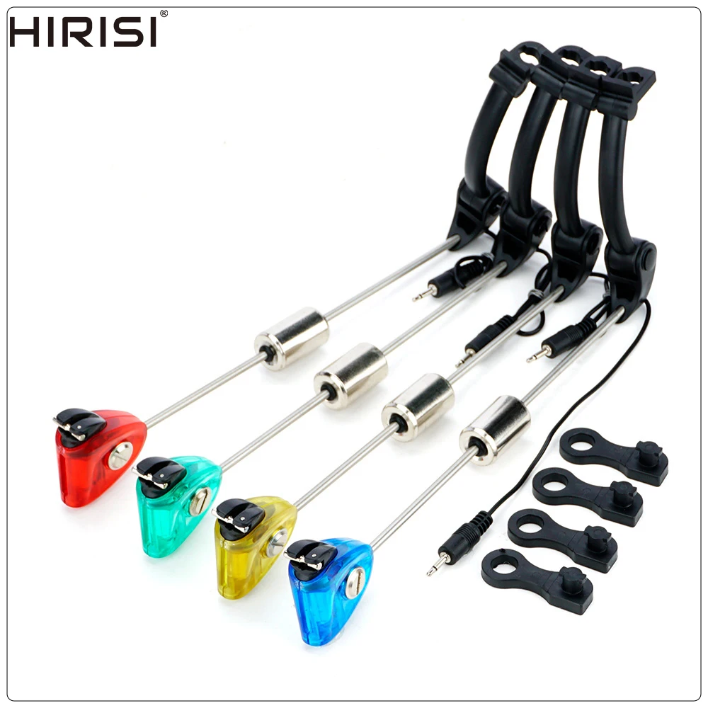 Indicador LED Hirisi B2016 para pesca de carpa en acción nocturna