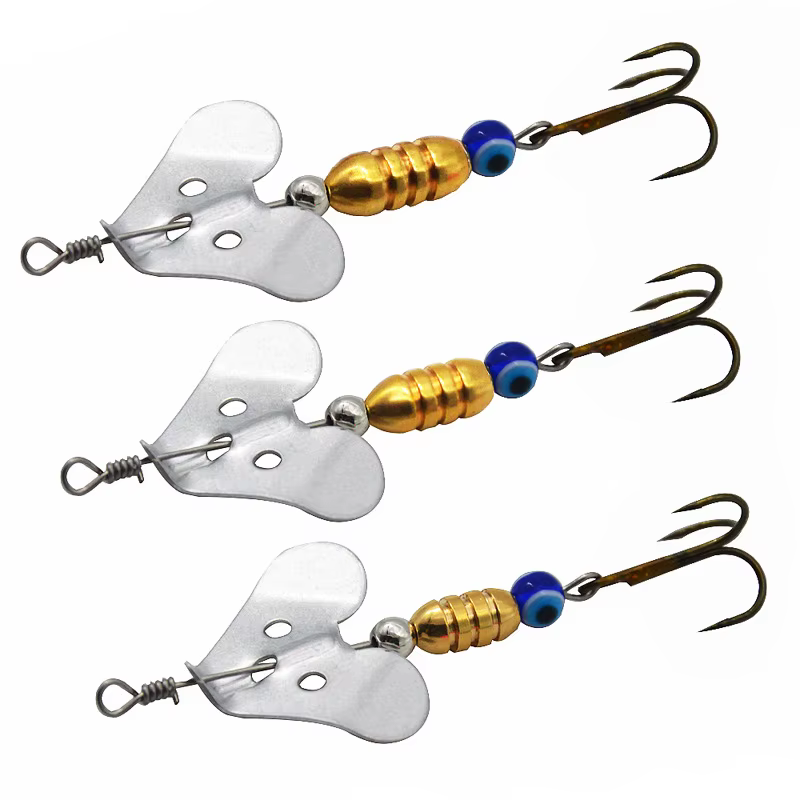 Señuelo giratorio Tractor con lentejuelas – 3,5-6,8g lote 3 - imagen 4