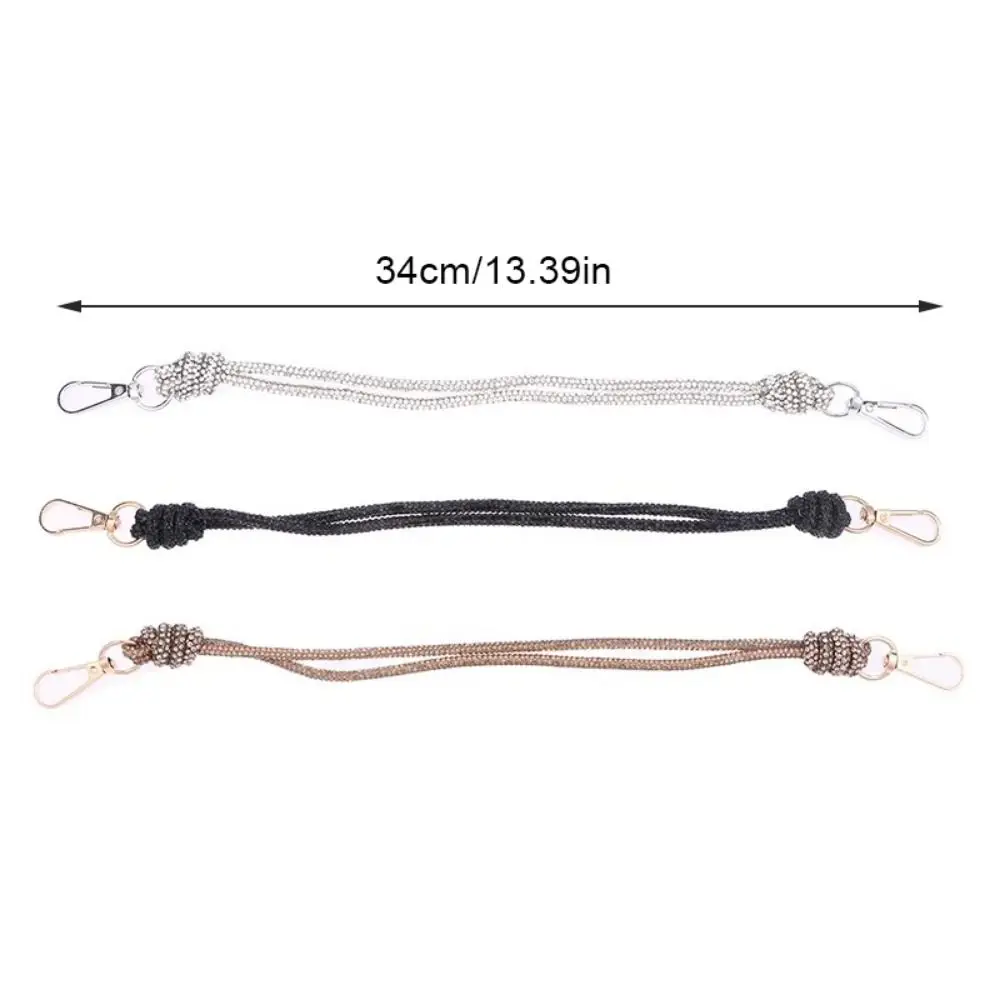 Correa de cadena para bolso con diamantes de imitación y hebilla - imagen 2
