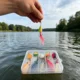 JSFUN Señuelos de cuchara metálicos con plumas y triples para lubina - imagen 2