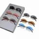 Gafas de pesca ovaladas sin montura con lentes degradadas UV400 - imagen 5