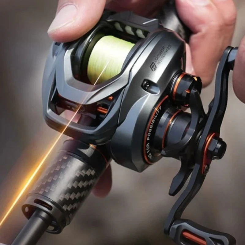 Carrete baitcasting Micro Lure anti-backlash con freno integrado - imagen 5