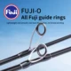 Caña FishingFans Scar Fuji O Guide de carbono para trucha y lubina - imagen 3