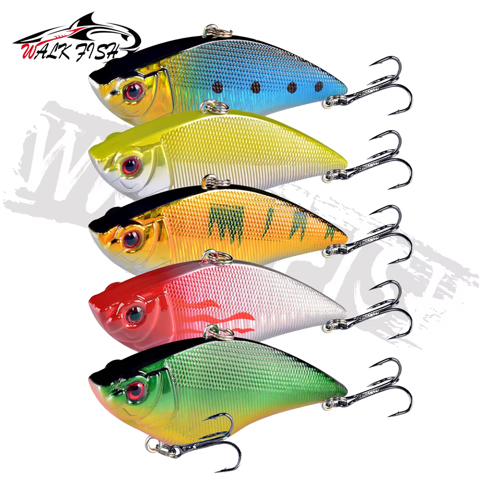 WALK FISH Señuelo VIB con sonido, alcance largo para lucio y lubina - imagen 2