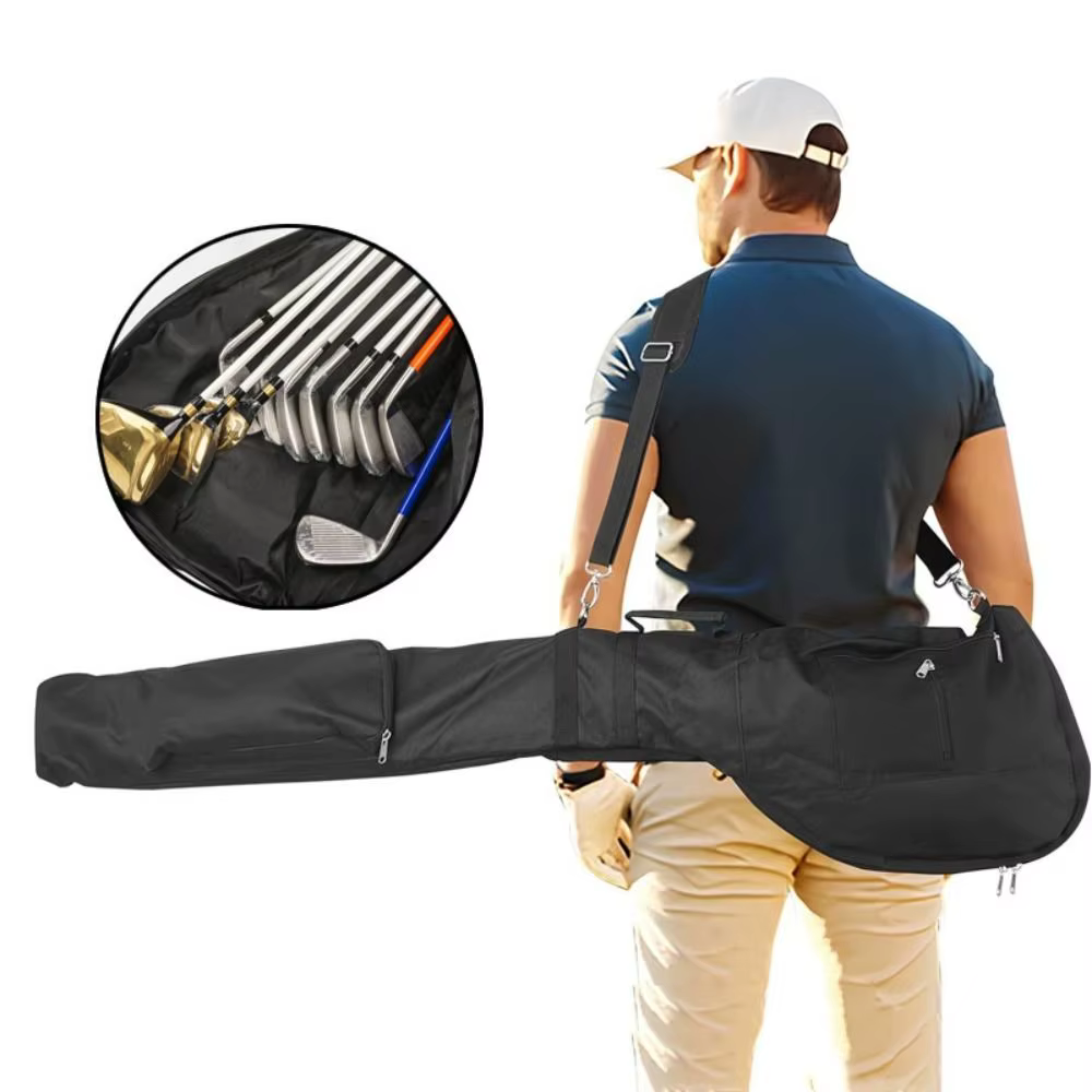 Bolsa impermeable golf plegable con correa ajustable y nailon - imagen 4