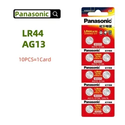 Panasonic LR44 AG13 LR41 – Pilas de botón para relojes y mandos