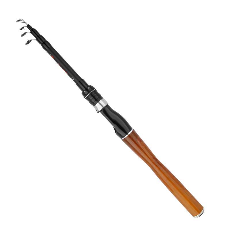 Caña Telescópica Fibra Carbono Ajustable para Pesca - imagen 3
