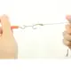 Herramientas de acero inoxidable para nudos de carpa y anzuelos - imagen 5
