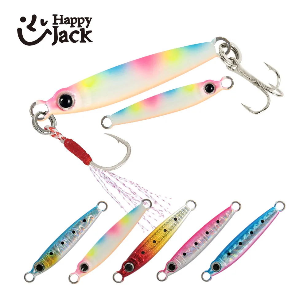 HappyJack Micro Jig para Shore Casting – Señuelo de agua salada - imagen 2